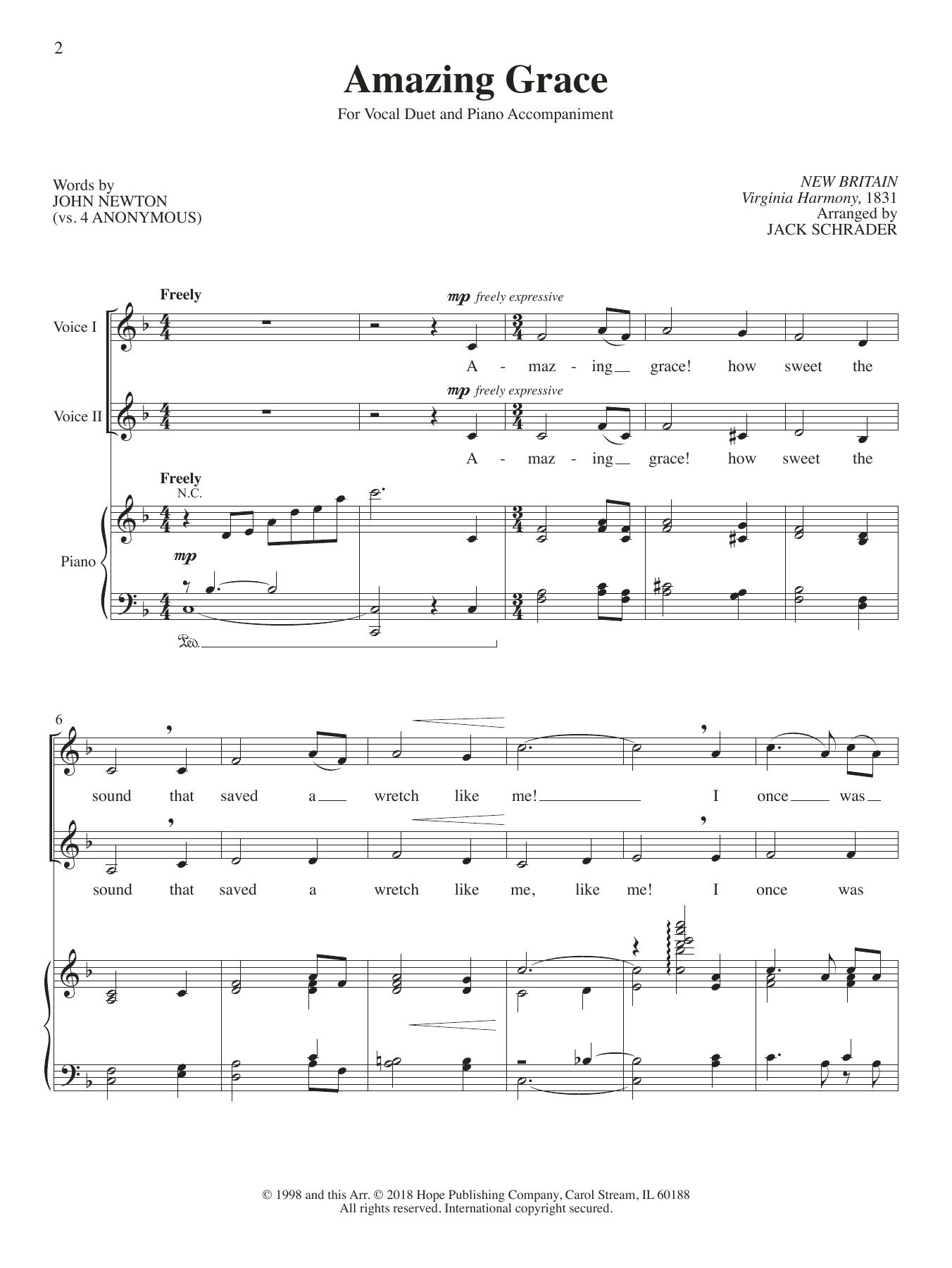Download John Newton Essential Vocal Duets, Vol. III Sheet Music