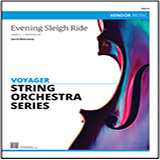 Download or print Evening Sleigh Ride - 1st Violin Sheet Music Printable PDF 2-page score for Holiday / arranged Orchestra SKU: 458268.