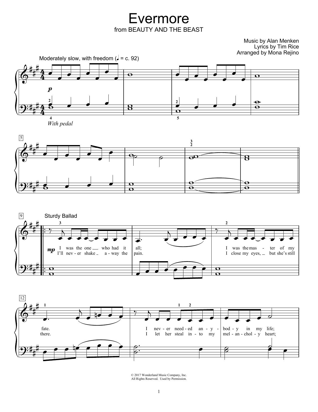 Download Josh Groban Evermore (from Beauty and the Beast) (a Sheet Music