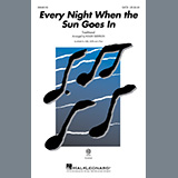 Download or print Every Night When The Sun Goes In (arr. Roger Emerson) Sheet Music Printable PDF 10-page score for Folk / arranged SATB Choir SKU: 1275713.