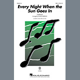 Download or print Every Night When The Sun Goes In (arr. Roger Emerson) Sheet Music Printable PDF 10-page score for Folk / arranged SAB Choir SKU: 1275715.