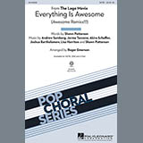 Download or print Everything Is Awesome (Awesome Remixx!!!) (arr. Roger Emerson) Sheet Music Printable PDF 11-page score for Film/TV / arranged 2-Part Choir SKU: 159620.