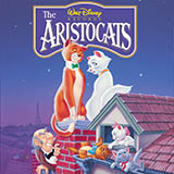 Download or print Ev'rybody Wants To Be A Cat (from The Aristocats) Sheet Music Printable PDF 2-page score for Disney / arranged Very Easy Piano SKU: 486398.