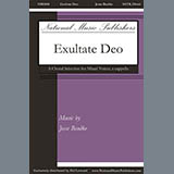 Download or print Exultate Deo Sheet Music Printable PDF 11-page score for Concert / arranged SATB Choir SKU: 431023.