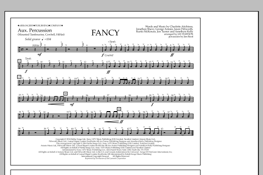 Download Jay Dawson Fancy - Aux. Perc. Sheet Music