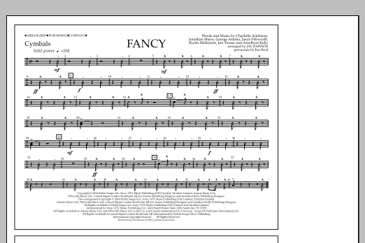 Download Jay Dawson Fancy - Cymbals Sheet Music