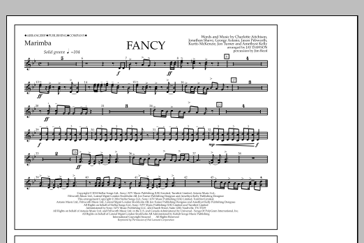 Download Jay Dawson Fancy - Marimba Sheet Music