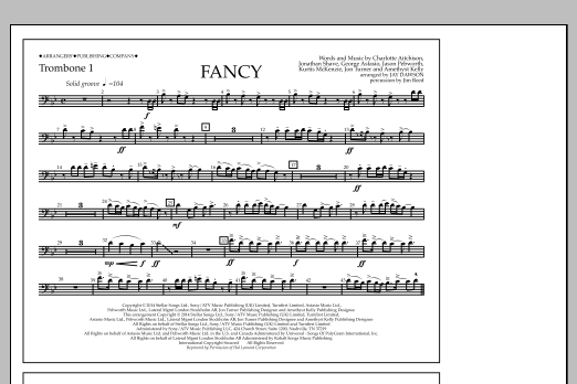 Download Jay Dawson Fancy - Trombone 1 Sheet Music