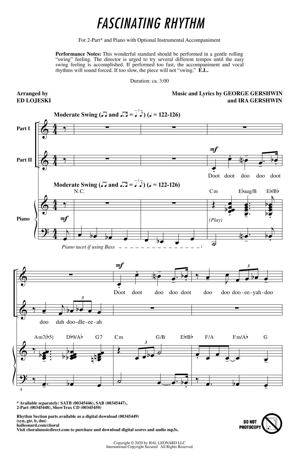 Download George Gershwin & Ira Gershwin Fascinating Rhythm (from Lady Be Good) Sheet Music