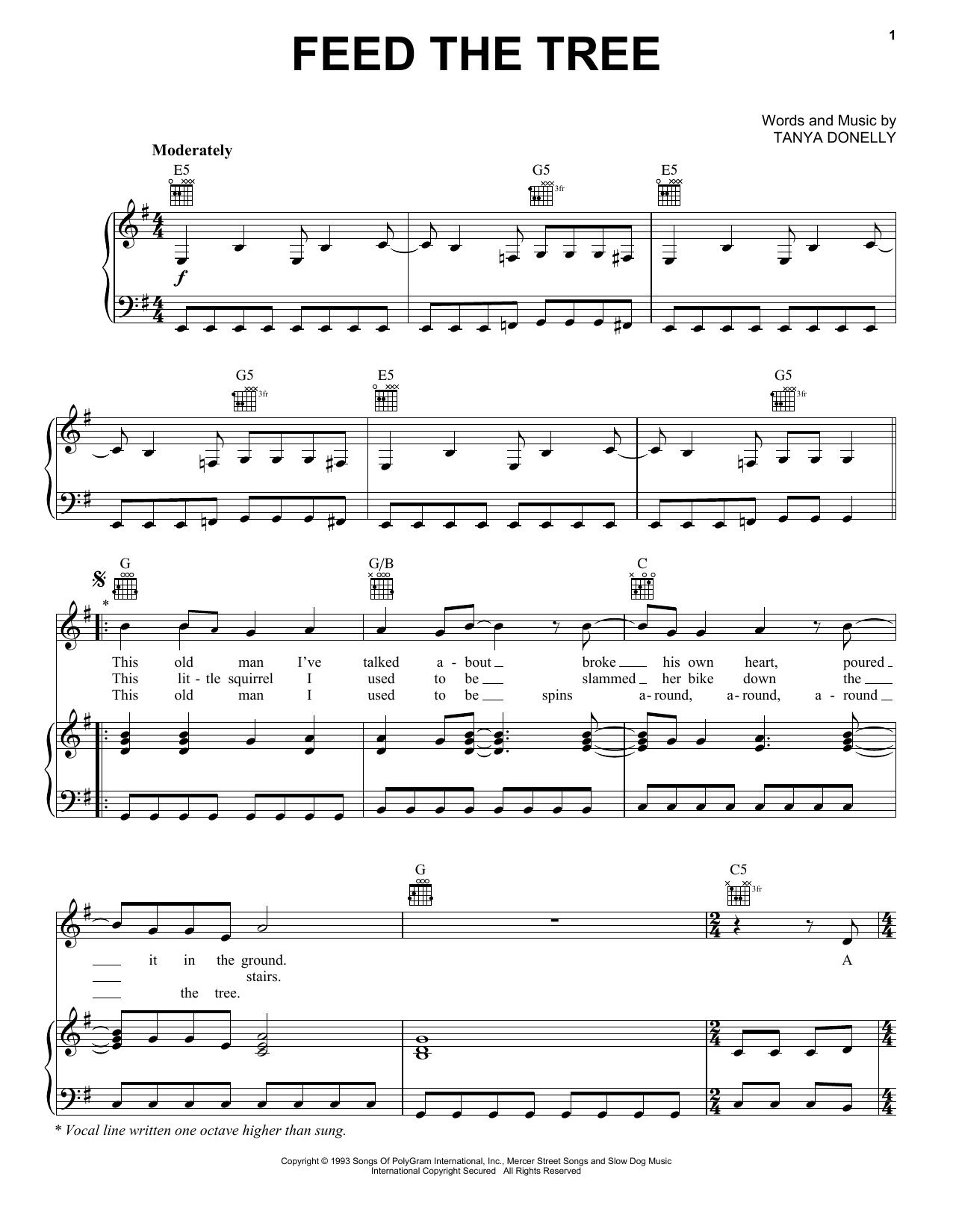 Download Belly Feed The Tree Sheet Music