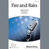 Download or print Fire And Rain (arr. Greg Gilpin) Sheet Music Printable PDF 11-page score for Pop / arranged TBB Choir SKU: 1198733.