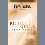 Download or print Five Solas Sheet Music Printable PDF 9-page score for Concert / arranged SATB Choir SKU: 487713.