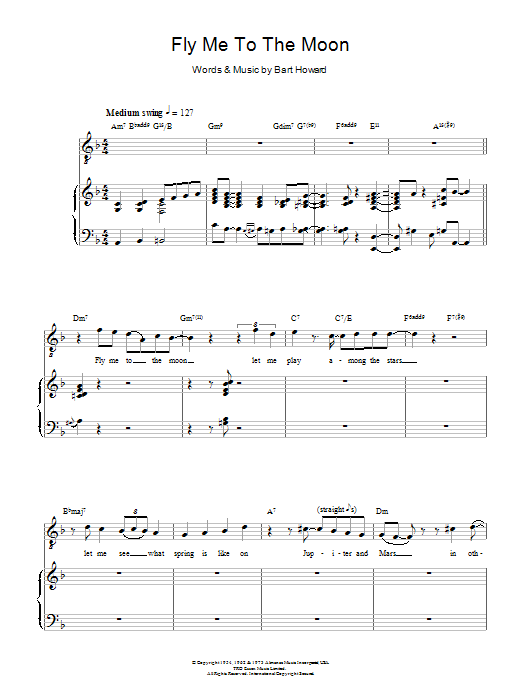 Download Diana Krall Fly Me To The Moon (In Other Words) Sheet Music