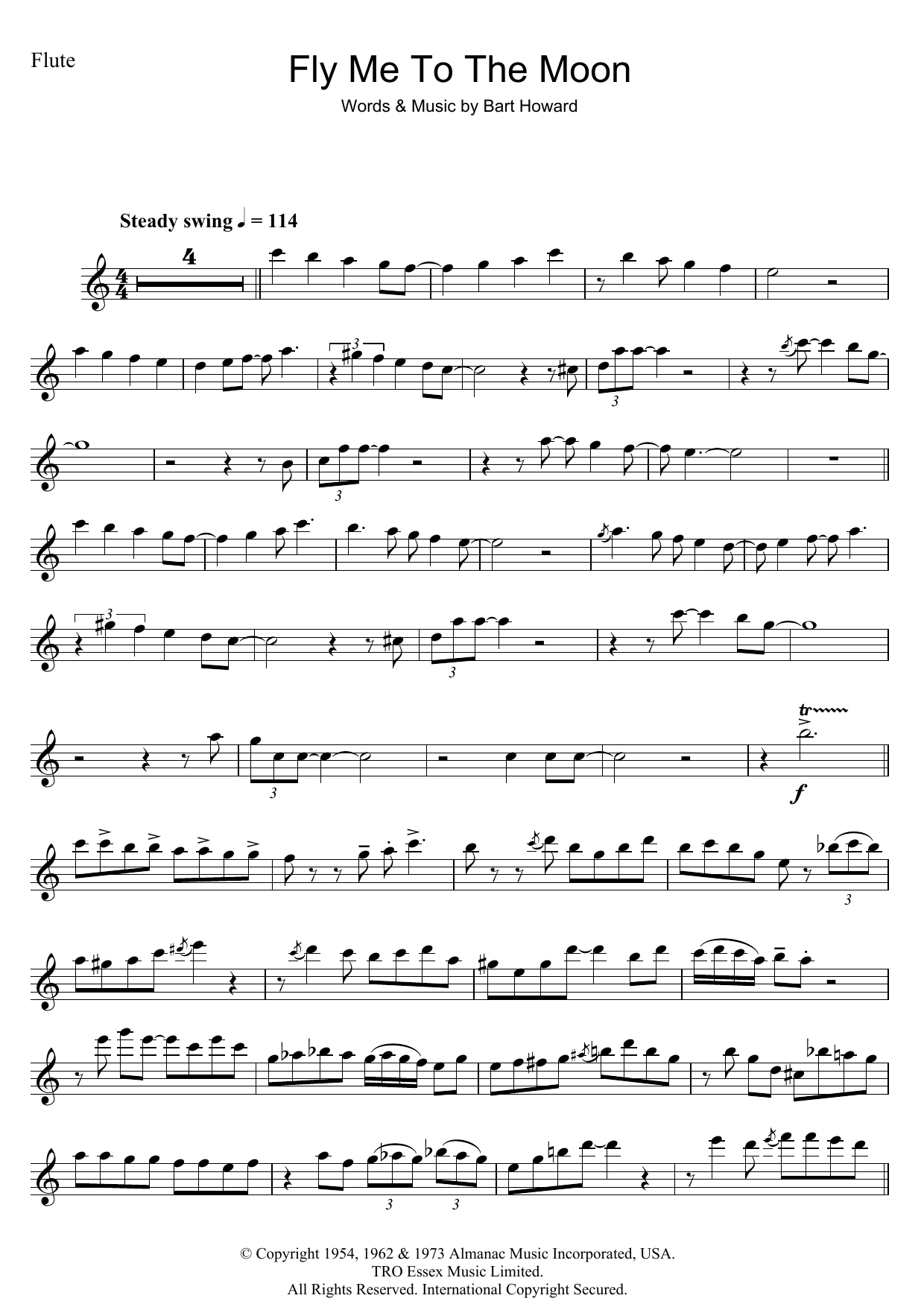 Download Julie London Fly Me To The Moon (In Other Words) Sheet Music