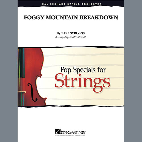 Download Larry Moore Foggy Mountain Breakdown - Violin 3 (Viola Treble Clef) Sheet Music and Printable PDF Score for Orchestra