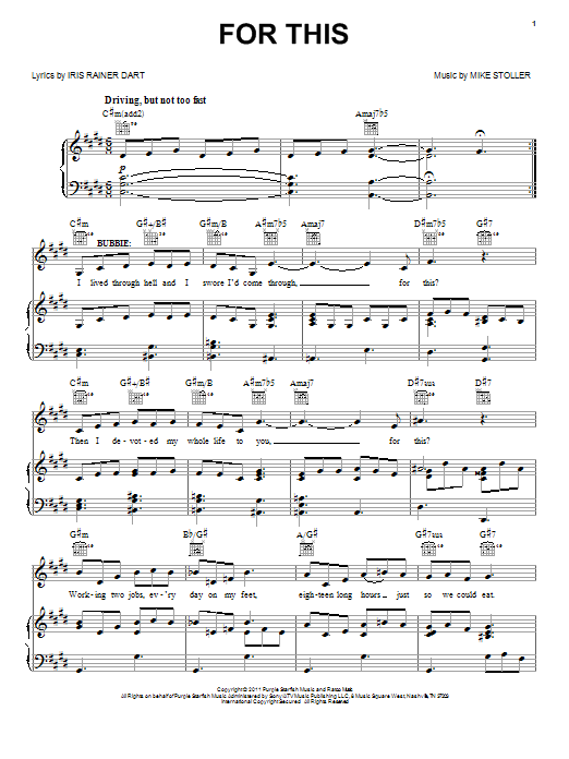 Download Mike Stoller For This Sheet Music