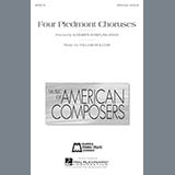 Download or print Four Piedmont Choruses Sheet Music Printable PDF 44-page score for Contemporary / arranged SATB Choir SKU: 159187.