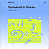 Download or print Fragments For Timpani Sheet Music Printable PDF 4-page score for Classical / arranged Percussion Solo SKU: 124741.