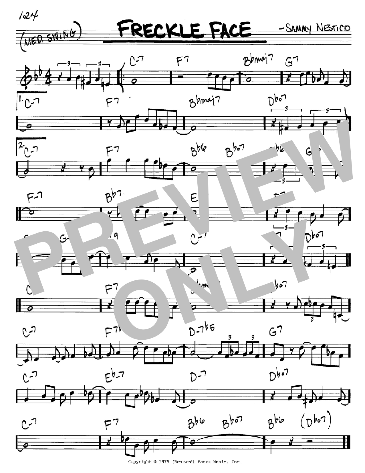 Download Count Basie Freckle Face Sheet Music