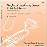 Download or print Front And Center - Drums Sheet Music Printable PDF 2-page score for Jazz / arranged Jazz Ensemble SKU: 316272.