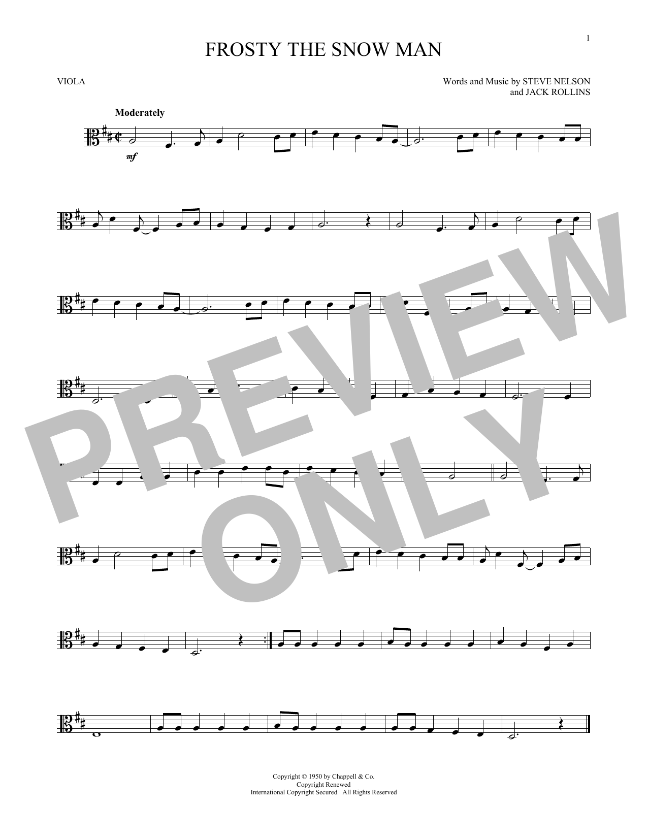 Download Gene Autry Frosty The Snowman Sheet Music