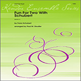 Download or print Fun For Two With Schubert Sheet Music Printable PDF 10-page score for Classical / arranged Woodwind Ensemble SKU: 124931.