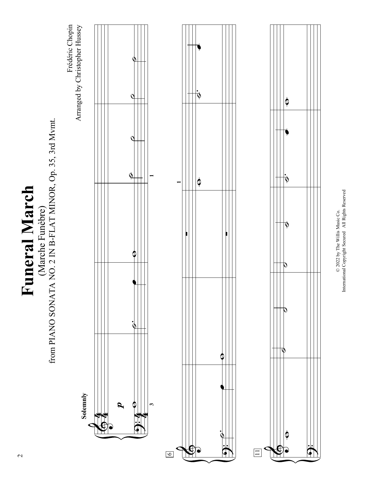 Download Frederic Chopin Funeral March (Marche Funebre), Op. 35 Sheet Music