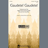 Download or print Gaudete! Gaudete! Sheet Music Printable PDF 9-page score for Winter / arranged 2-Part Choir, 3-Part Mixed Choir SKU: 1397790.