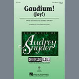 Download or print Gaudium! Sheet Music Printable PDF 6-page score for Concert / arranged 2-Part Choir SKU: 99086.