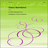 Download or print Gesu Bambino - Full Score Sheet Music Printable PDF 2-page score for Classical / arranged Woodwind Ensemble SKU: 317173.
