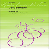 Download or print Gesu Bambino - Trombone Sheet Music Printable PDF 1-page score for Christmas / arranged Brass Ensemble SKU: 343132.