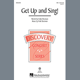 Download or print Get Up And Sing! Sheet Music Printable PDF 8-page score for Concert / arranged SATB Choir SKU: 82286.