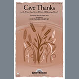 Download or print Give Thanks (arr. Vicki Tucker Courtney) Sheet Music Printable PDF 11-page score for Contemporary / arranged SATB Choir SKU: 88545.