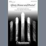 Download or print Glory, Honor And Praise Sheet Music Printable PDF 5-page score for Romantic / arranged SATB Choir SKU: 284247.