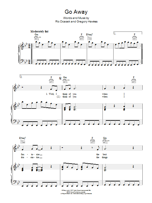 Download The Cars Go Away Sheet Music