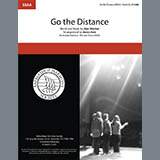 Download or print Go The Distance (from Disney's Hercules) (arr. Aaron Dale) Sheet Music Printable PDF 7-page score for Barbershop / arranged SSAA Choir SKU: 432676.
