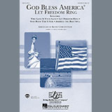 Download or print God Bless America (Let Freedom Ring) (Medley) Sheet Music Printable PDF 23-page score for Patriotic / arranged SATB Choir SKU: 524789.