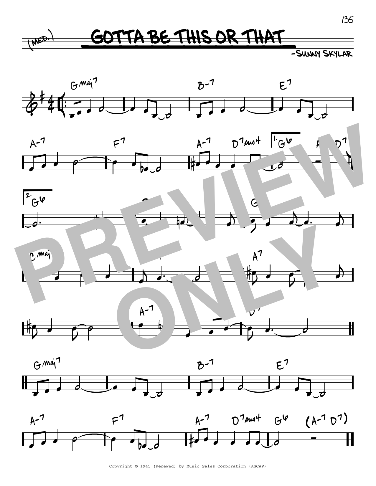 Download Benny Goodman and His Orchestra Gotta Be This Or That Sheet Music