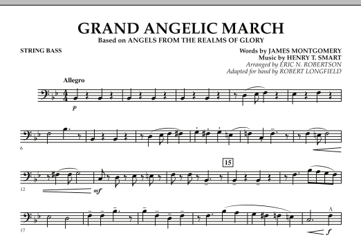 Download Robert Longfield Grand Angelic March - String Bass Sheet Music