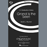 Download or print Grand Is The Seen Sheet Music Printable PDF 3-page score for Classical / arranged SATB Choir SKU: 77387.