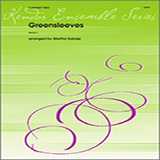 Download or print Greensleeves - Clarinet 2 Sheet Music Printable PDF 1-page score for Classical / arranged Woodwind Ensemble SKU: 317436.