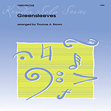 Download or print Greensleeves (arr. Thomas A. Brown) Sheet Music Printable PDF 2-page score for Concert / arranged Percussion Solo SKU: 495642.