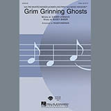 Download or print Grim Grinning Ghosts (arr. Roger Emerson) Sheet Music Printable PDF 7-page score for Concert / arranged 2-Part Choir SKU: 98975.