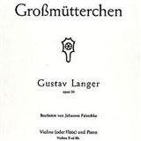 Download or print Grossmutterchen Sheet Music Printable PDF 3-page score for German / arranged Piano, Vocal & Guitar (Right-Hand Melody) SKU: 69219.