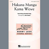 Download Traditional Spiritual Hakuna Mungu Kama Wewe (arr. Kirk Aamot) Sheet Music and Printable PDF Score for 3-Part Mixed Choir