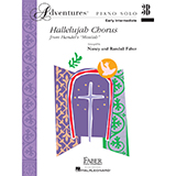 Download or print Nancy and Randall Faber Hallelujah Chorus Sheet Music Printable PDF 3-page score for Christian / arranged Piano Adventures SKU: 337790.