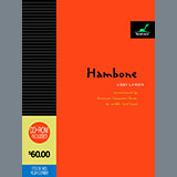Download or print Hambone - Bb Tenor Saxophone Sheet Music Printable PDF 3-page score for Concert / arranged Concert Band SKU: 405850.
