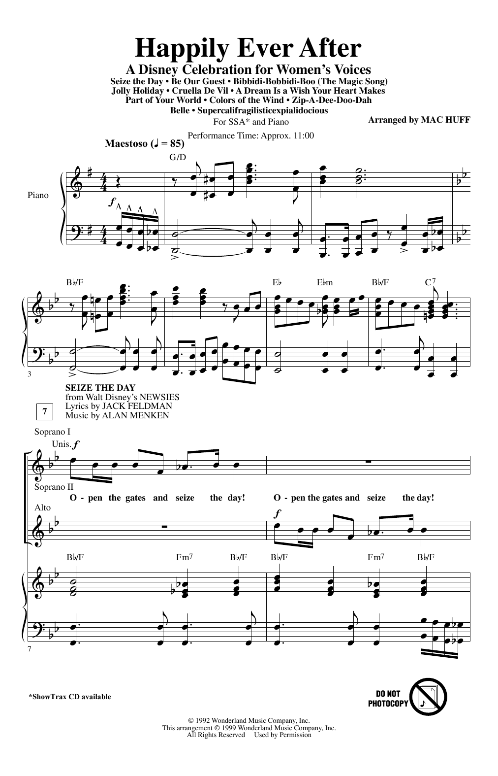 Download Mac Huff Happily Ever After - A Disney Celebrati Sheet Music