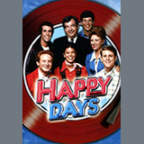 Download or print Happy Days Sheet Music Printable PDF 4-page score for Film/TV / arranged 5-Finger Piano SKU: 1364728.