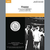 Download or print Happy (from Despicable Me 2) (arr. Adam Scott) Sheet Music Printable PDF 13-page score for Barbershop / arranged SATB Choir SKU: 432794.